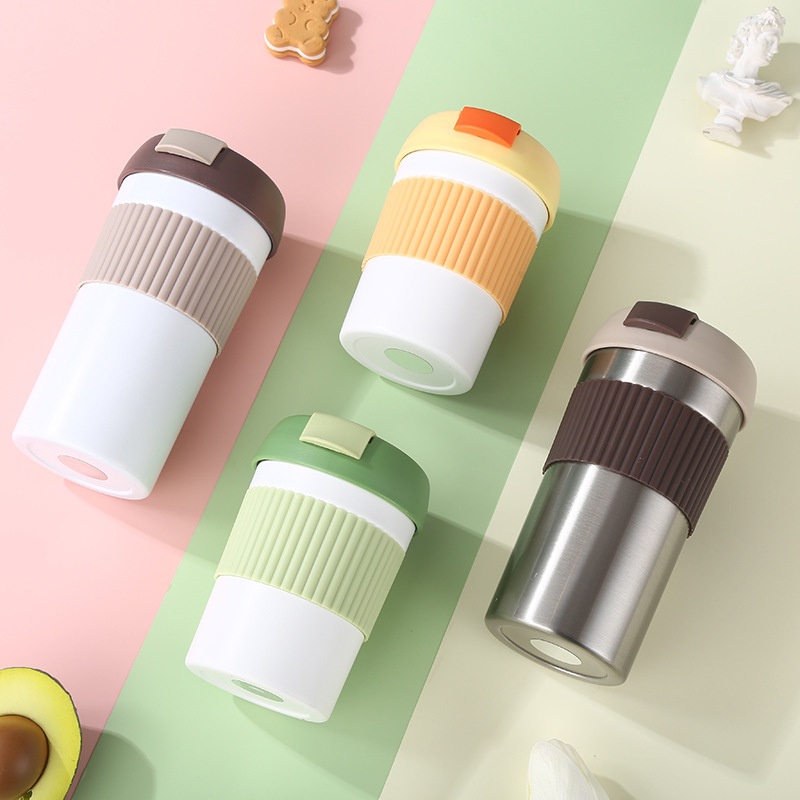 Custom New Product Reusable Insulated Vacuum Coffee Tumbler with Leak Proof Flip Lid Double Wall Stainless Steel Coffee Cup – Water Bottle price