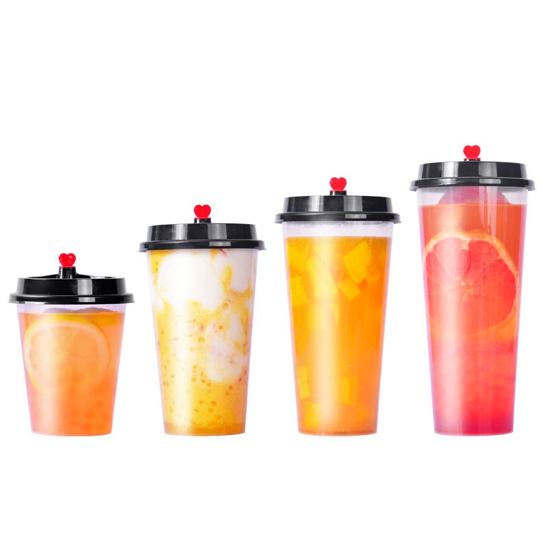 Customized Disposable Plastic Bubble Tea Cup Disposable PP Plastic Cups 10oz 12oz 14oz 16oz 18oz 20oz 24oz Custom Icecream Cup – Plastic Bubble Tea Cup and Disposable PP Plastic Cups price