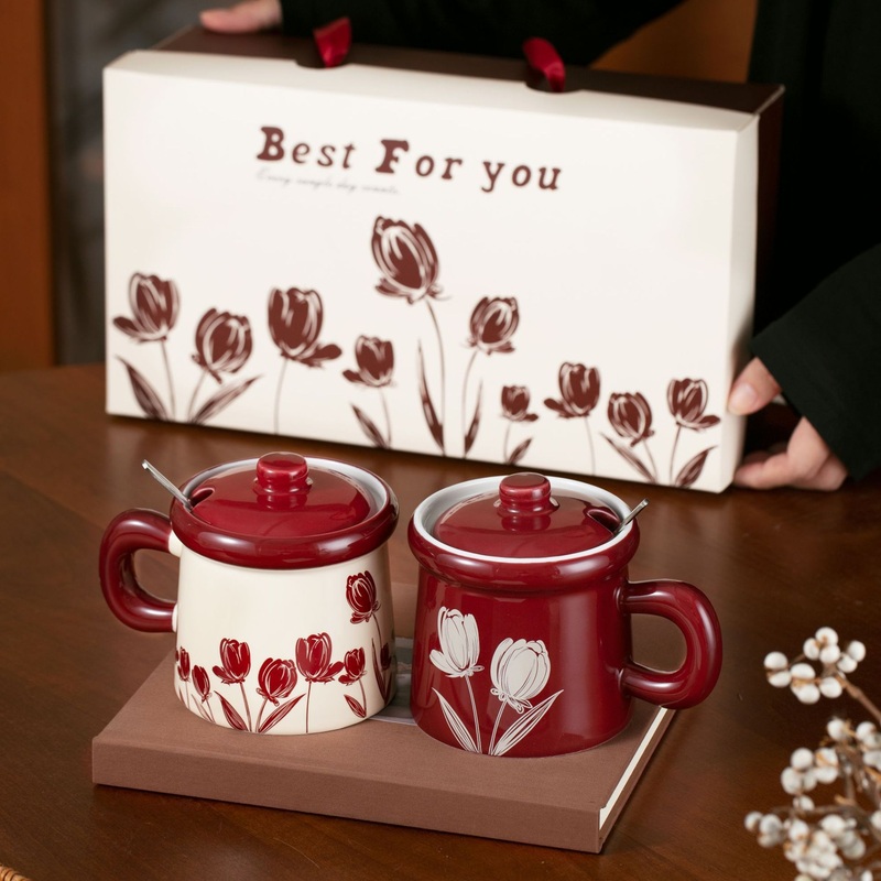 Vintage French Floral Ceramic Cup Set with Lid Coffee Cup Gift – Coffee Mugs and Ceramic Tea Cup price