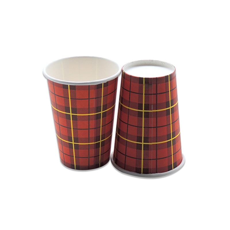 Wholesale 100% Plastic Free 8oz 12oz 16oz Disposable Single Wall Paper Cup Custom Logo Hot Coffee Paper Cup – Single Wall Paper Cup and Paper Cup price