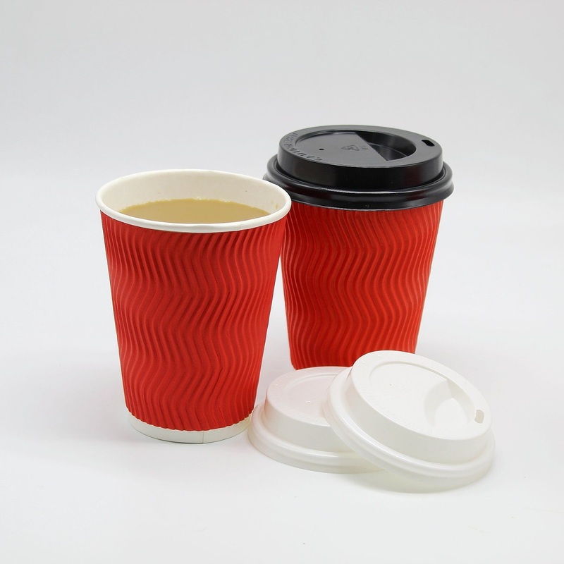 14oz Disposable Hot Drinking Ripple Wall Coffee Paper Cup – Paper Cup and Paper Cup for Coffee price