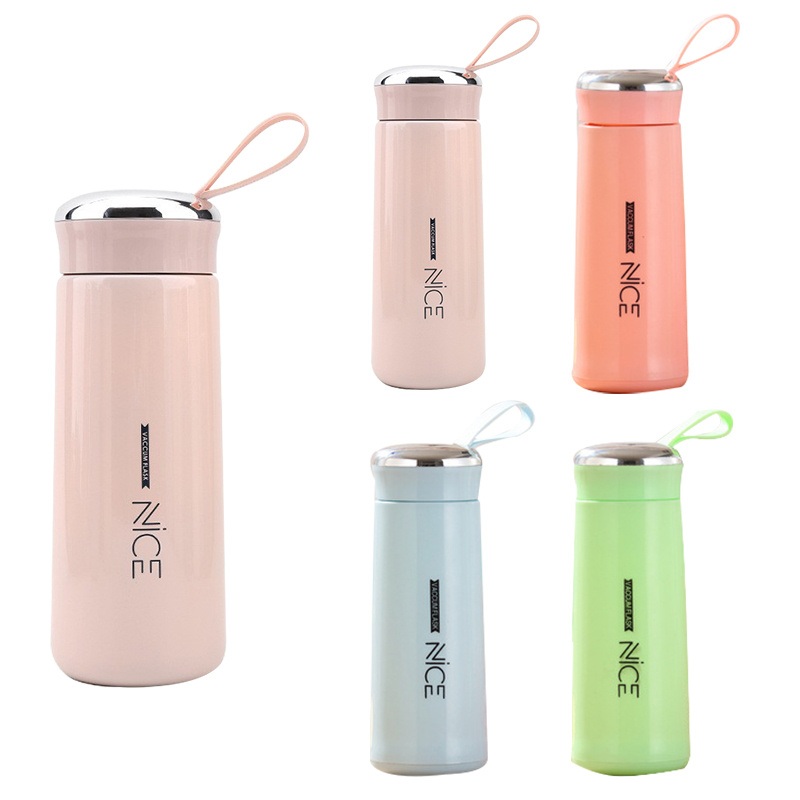 2023 Nice New Liner Glass Water Bottle Simple Department Store Glass Water Bottle Advertising Gift Bottle – Plastic Glass Cup and Glass Water Bottle price