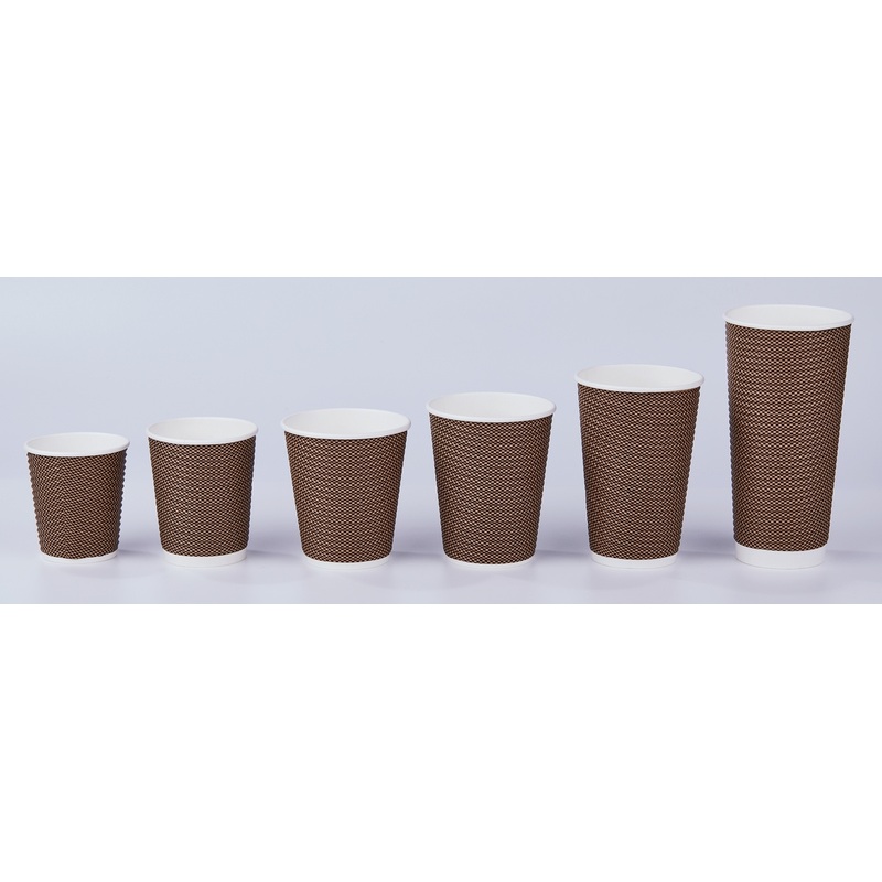 4 Oz Disposable Insulated Corrugated Sleeve Ripple Wall Paper Coffee Cups – Paper Cup and Disposable Coffee Cup price