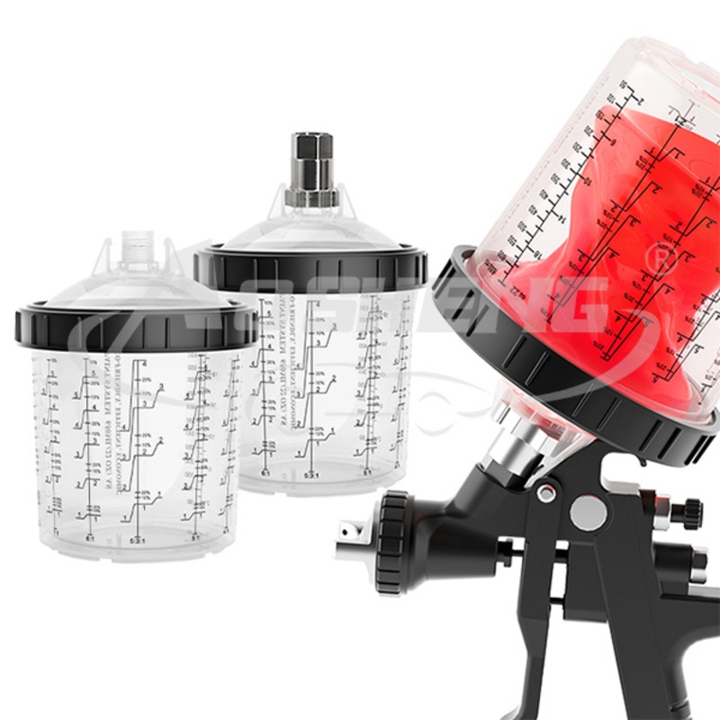 600ml Disposable Automotive Paint Cup with Liners, Lids, Outer Cup and Sealing Rim for Paint Spray Guns – Paint Spray Gun Cup and Spray Gun Cup price