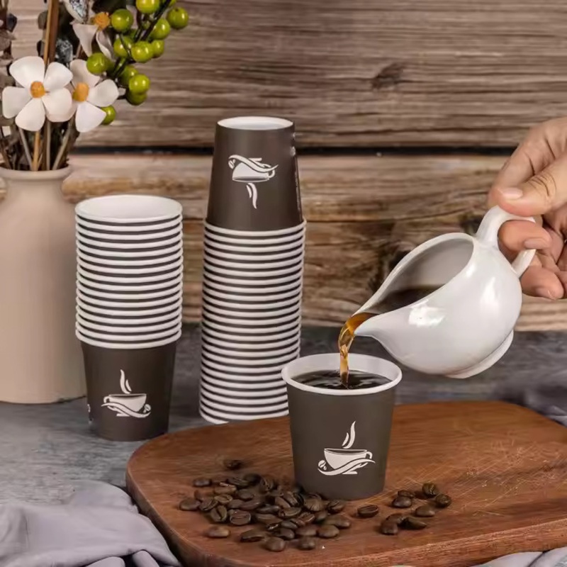 Biodegradable Coffee Cups Perfect for Parties and Gatherings – Single Wall Paper Cups and Hot Coffee Cups price