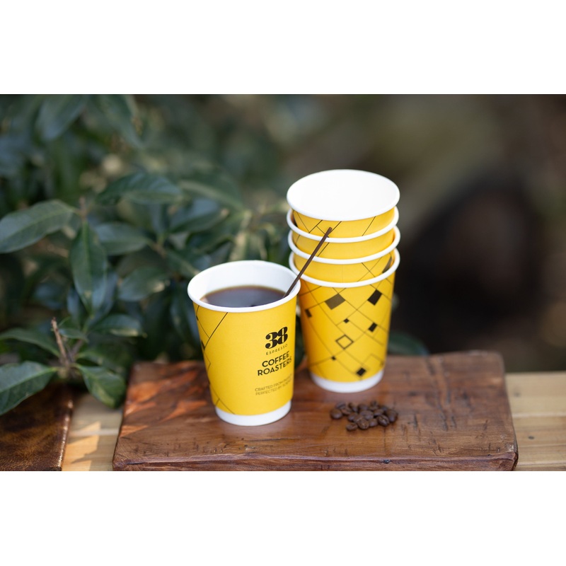 Disposable PE/PLA/Pbs/Water Based-Coating 497ml 598ml Anbao Double Wall Paper Cup Mug for Coffee Juice Tea Hot Beverage – Paper Cup and Coffee Paper Mug price