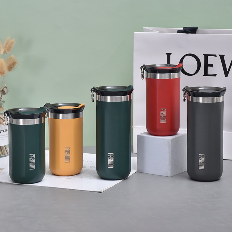 Double Wall Vacuum Insulated Stainless Steel Cup Coffee Tumbler Insulated Coffee Travel Mugs with Spill-Proof Lid – Tumblers and Mug Cup price