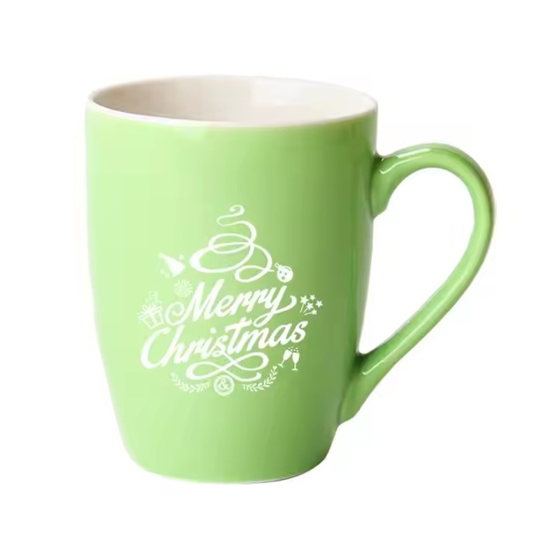 Factory Creative Personalized Gift Cartoon Cute Couple Souvenirs Portable Color Ceramic Coffee Mugs with Straw Cap Juice Bottle – Christmas Mug and Ceramic Mugs price
