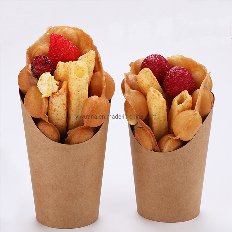 Kraft French Fries Food Packaging Cup/Boxes – Paper Cup and Plastic Cup price