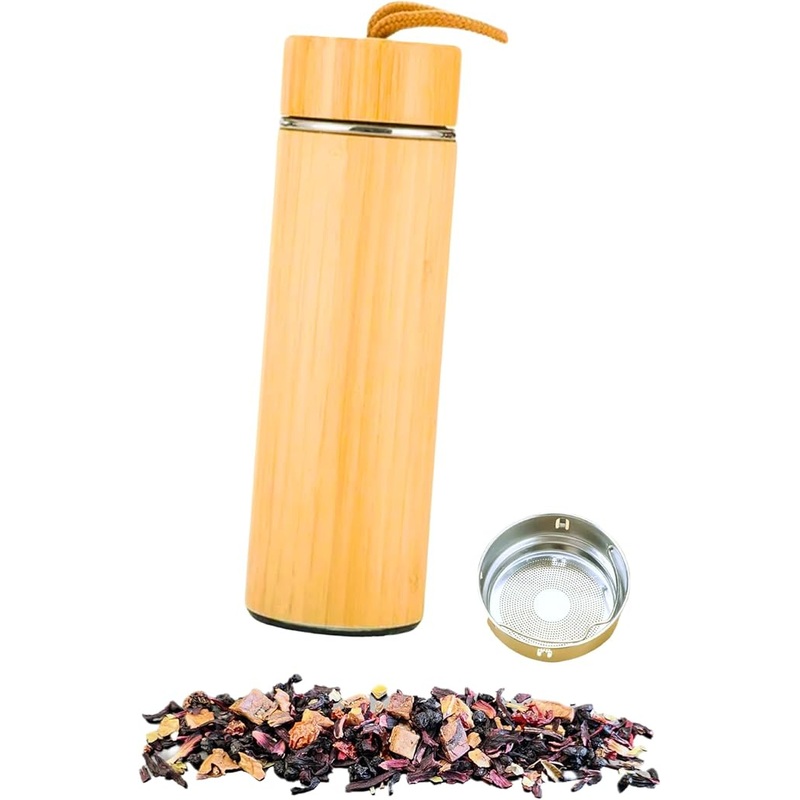 Stainless Steel Smart Car Bamboo Shell Cup; Nan Bamboo Straight Cup Thermos Water Cup Bamboo Cup – Bamboo Bottle and Chinese Kettle price