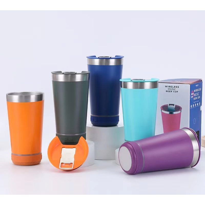 Wholesale 20oz30oz Outdoor Portable Wireless Bottle Waterproof Tumbler Double Wall Car Cup – Travel Vacuum Flask and Promotion Gift Tumbler price