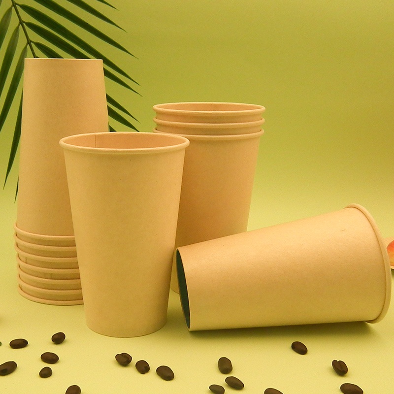 Wm867 Water-Based 16oz Bio Degradable Disposable Single Wall Paper Cups with Customized Logo – Paper Cup and Coffee Cup price