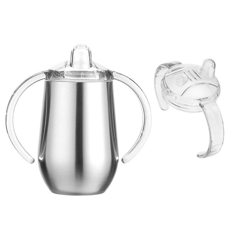 10oz Child Two-Handled U-Shaped Tumbler Vacuum Insulated Stainless Steel Egg Cup – Vacuum Cup and Thermos Cup price
