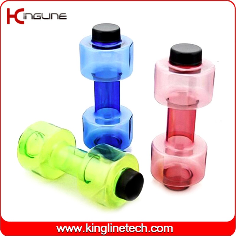 550ml colorful dumbbell water bottle custom water bottle for sports – dumbbell water bottle and sports water bottle price