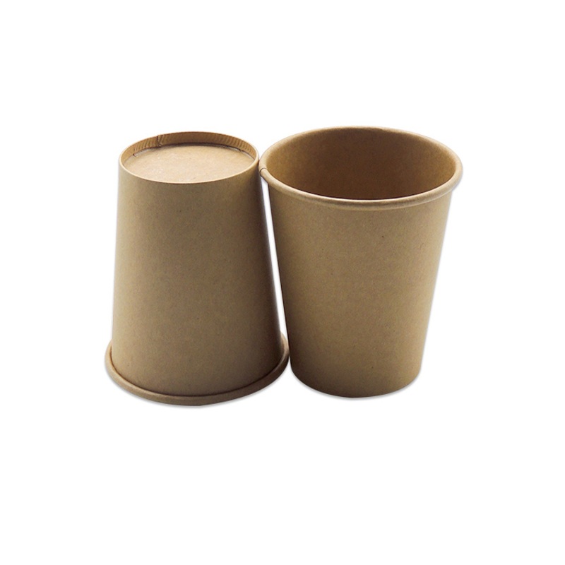 7oz 8oz 9oz 10oz 12oz 14oz 16oz Custom Disposable Coffee Drink Paper Cup Single Wall Paper Coffee Cup – Paper Cup and Disposable Paper Cup price