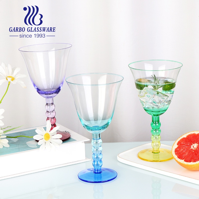 Garbo Ins Style New Glassware 400ml China Champagne Cup Flute Wine Glass – Wine Glass Cup and Stemware Glassware price