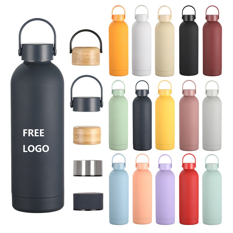 High Quality Custom Water Bottle Logo Leak Proof Sports Metal Waterbottle Insulated Drink Bottle Stainless Steel Water Bottle – Hydroflask Water Bottle and Vacuum Tumbler price