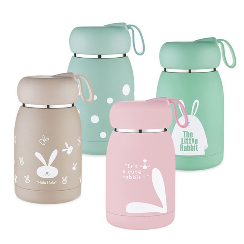 Mini Cartoon Big Belly Mug Stainless Steel Tumbler Water Bottle – Bottle and Vacuum Flasks price