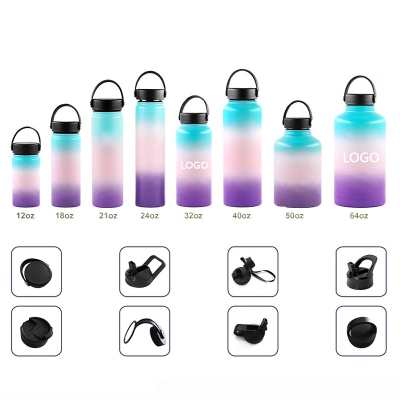 OEM Acceptable Wide Mouth Vacuum Insulated Stainless Steel Outdoor Thermos Water Bottle – Water Bottle and Thermos price