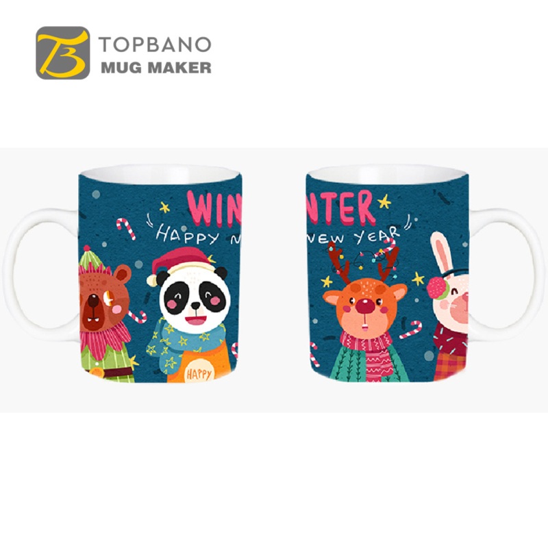 Porcelain Ceramic Coffee Christmas Microwave and Food Safe Cup Mugs – Ceramic Mug and Custom Mug price