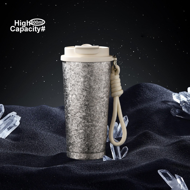 Pure Titanium Coffee Thermal Cup with Lid – Thermal Cup with Lid and Titanium Cup price