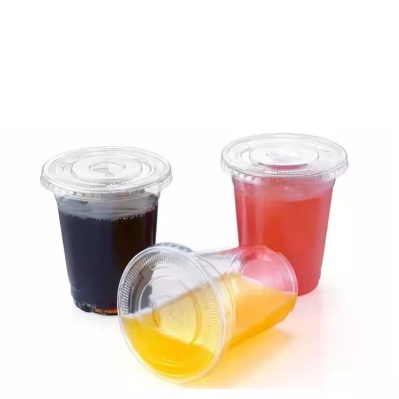 12 14 16 32oz Transparent Disposable Plastic Pet Drinking Cup – Plastic Cups and Disposable Bubble Tea Cup price