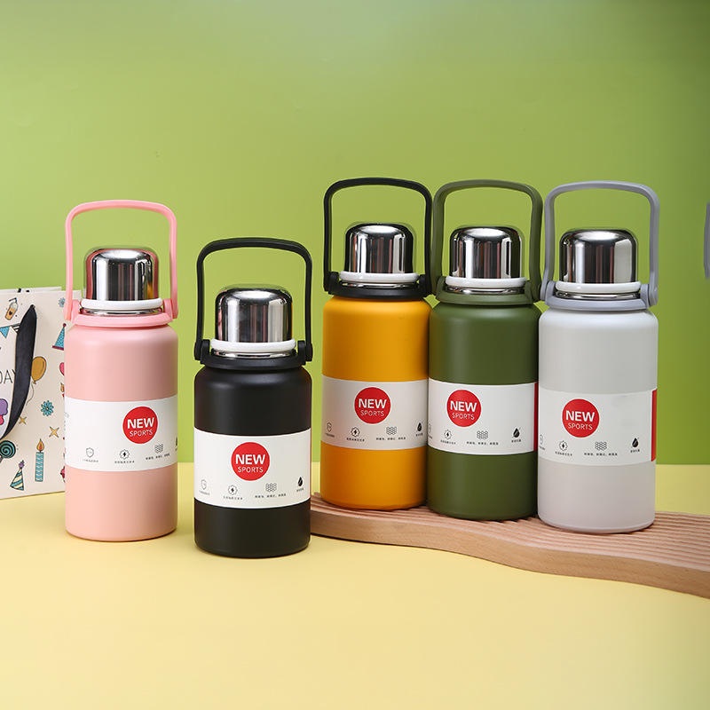 Hot Sale Carry-All Multi-Color Sports Water Bottle Insulated Stainless Steel Water Bottle Custom Logo with Handle – Double Layer Stainless Steel Sports Bottle and Insulated Water Bottle price
