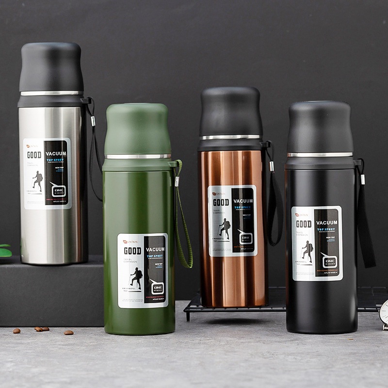 Large Capacity 1000ml Stainless Steel Outdoor Hiking Travel Insulated Cup – Vacuum Flask and Vacuum Cup price