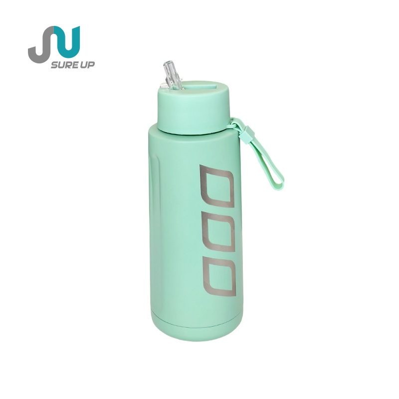 Large Capacity Sports Water Bottle with Straw Lid Vacuum Flask Gift Cup – Travel Flask and Water Bottle price