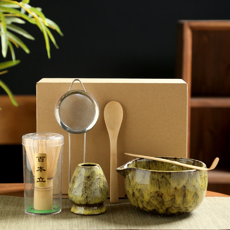 Matcha Tea Set with Matcha Bowl and Spoon Starter Kit for Japanese Tea Matcha Making – Matcha Tea Set and Matcha Green Tea Whisk price