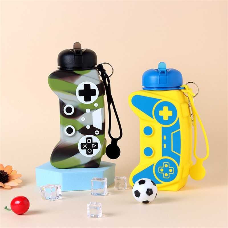 Outdoor Sports Collapsible Water Bottle Cute Children Kids Silicone Water Bottles – Water Bottle and Sports Water Bottle price