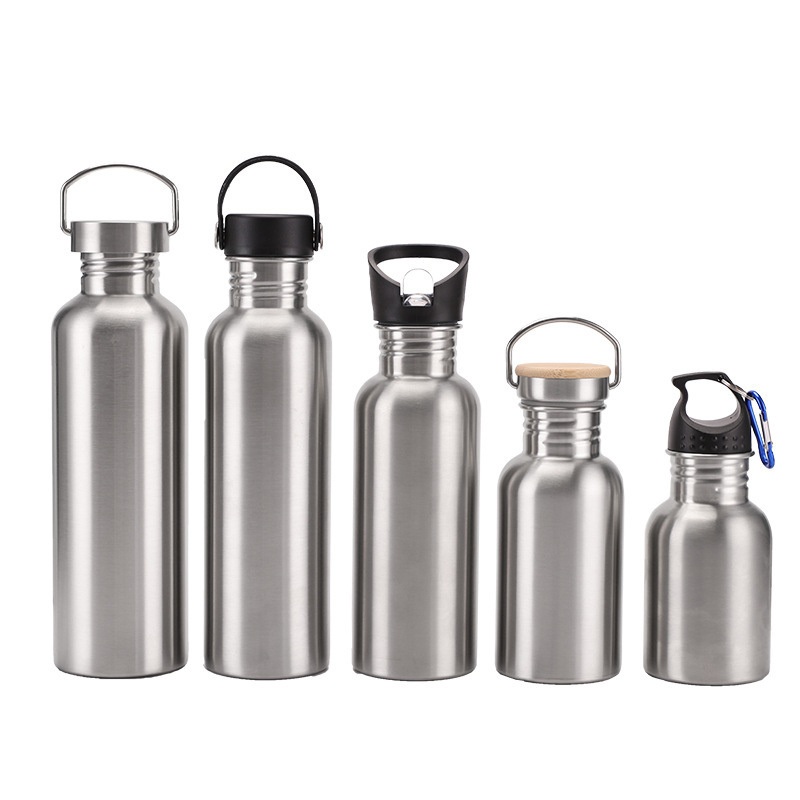 Portable Single Wall 304 Stainless Steel Sports Water Bottle with Various Lids – Stainless Steel Water Bottle and Stainless Steel Bottle price