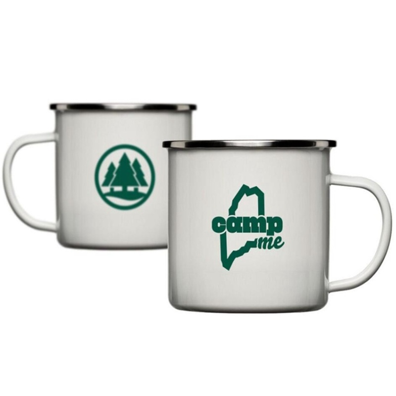 Small Camping Enamel Coffee Mugs with Handle for Hiking Fishing – Cup and Utensil price