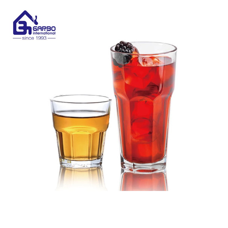Wholesale Bulk Price Classic Glass Tumbler Juice Water Drinking Rock Glass Cup – Glass Cup and Cup price