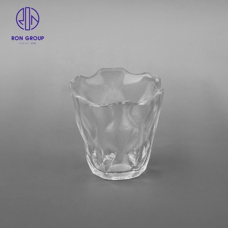 Wholesale High Quality Glass Frosted Tea Cup Transparent Cup Small Cup – Cup and Mug price