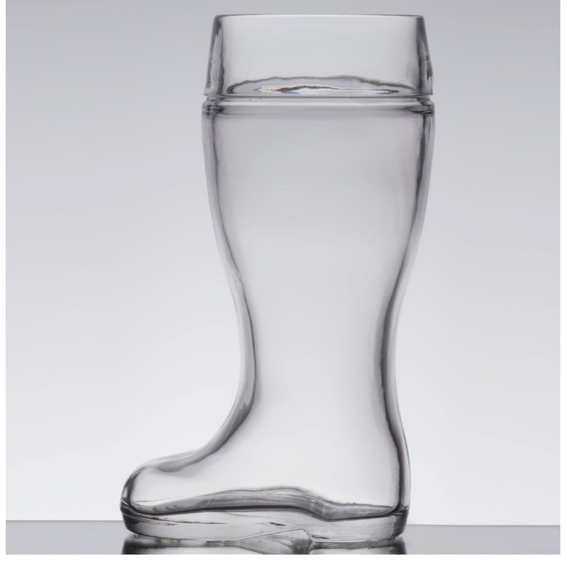 1 Liter Clear Boot Mug with Customized Logo – Boot Mug Glass and 1L Clear Beer Stein price