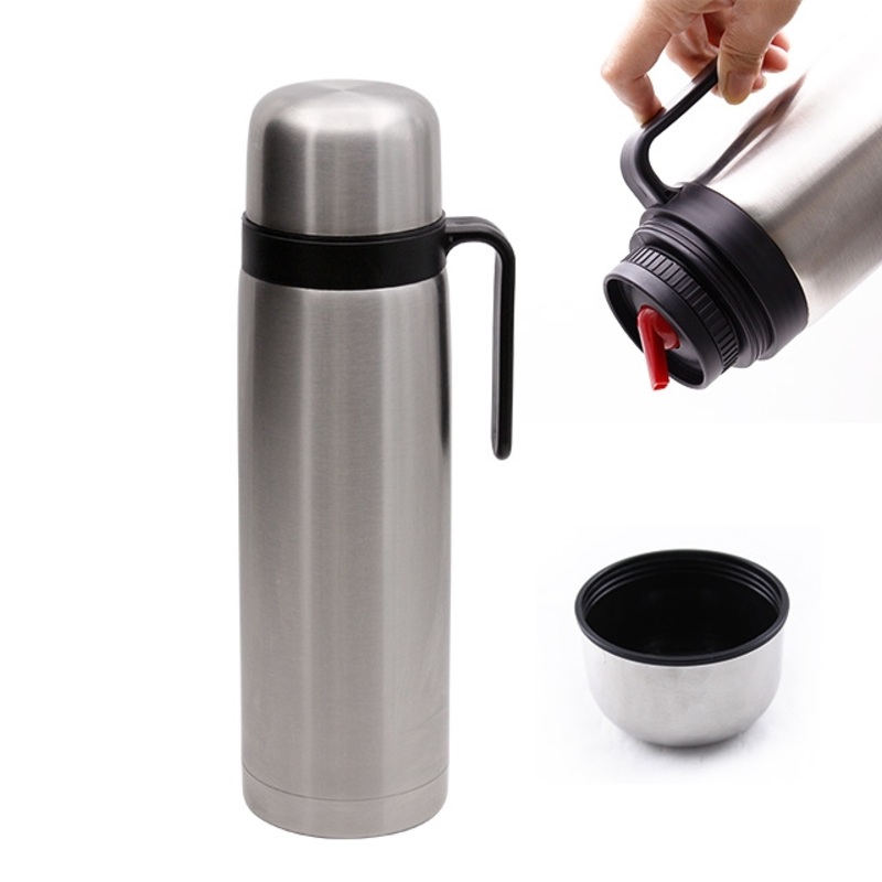 1000ml/1L Double Wall Insulated Yerba Thermos Mate Bottle Bullet Shape Thermos Vacuum Flask – Vacuum-Flask-Thermos and Sports Water Bottle price