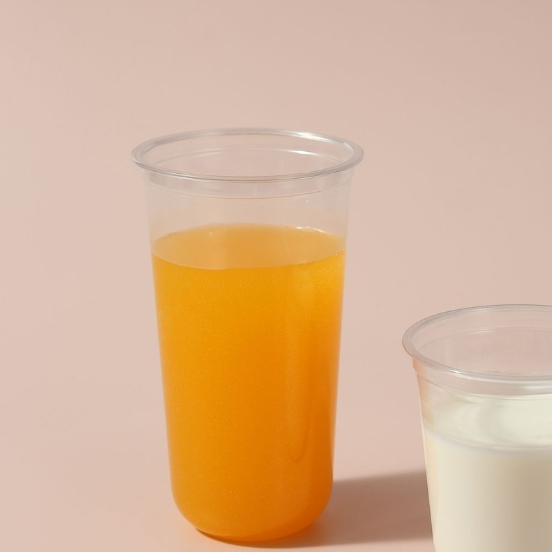 20oz Large 600ml Plastic Disposable Juice U Cup Boba Cold Beverage Cup – Cold Beverage Cup and Disposable Plastic Cup price
