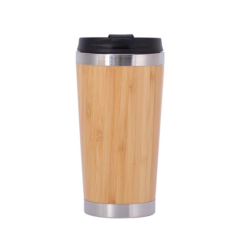 450ml BPA Free Office Tumbler Custom Stainless Steel Coffee Mug with Bamboo – Coffee Mug and Stainless Steel Coffee Mug price