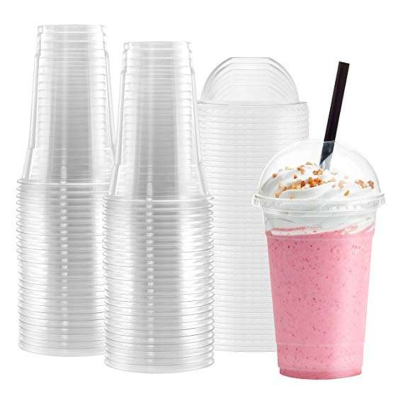 Customize Printed Compostable Clear Disposable Plastic 100% Biodegradable PLA Cup – PLA Disposable Cups and PLA Cup price