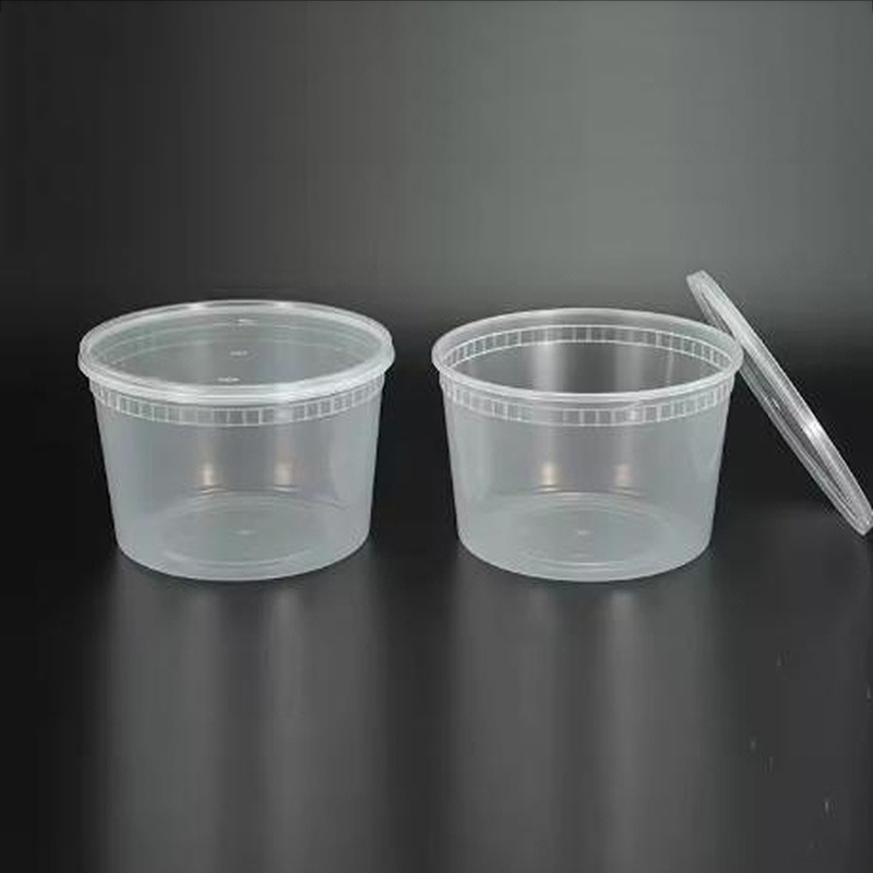Disposable Plastic Sealed American Soup Cup 64oz Cup with Lid – Disposable Soup Cup and Sealed Soup Cup price