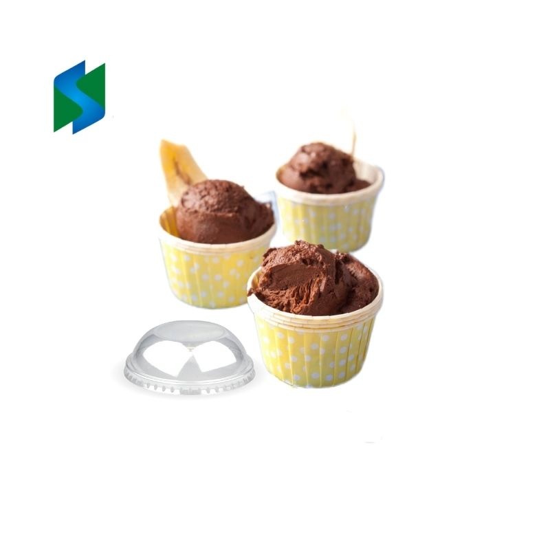 Josun Supply Disposable Ice Cream Kraft Paper Cup Sets 4oz 8oz 12oz 16oz Kraft Paper Ice Cream Cup with Lids – Kraft Paper Cup and Ice Cream Paper Cup with Paper Lid price