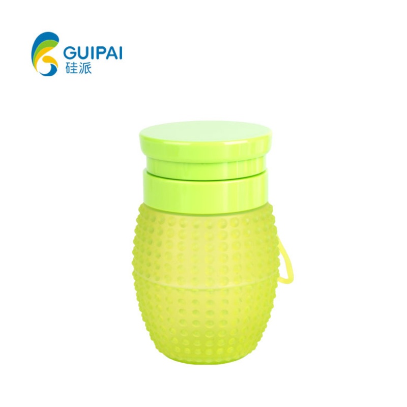 Reusable BPA Free Sports Silicone Water Bottle – Drinking Water Bottle and Silicone Drinking Water Bottle price