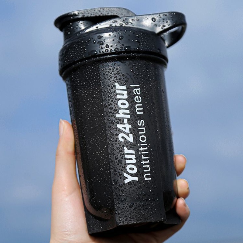 Shaker Bottle Protein Powder Shaker Milk Shake Mixing Cup Plastic Sports Portable Water Cup – Protein Powder Bottle and Protein Powder Shaker Bottle price