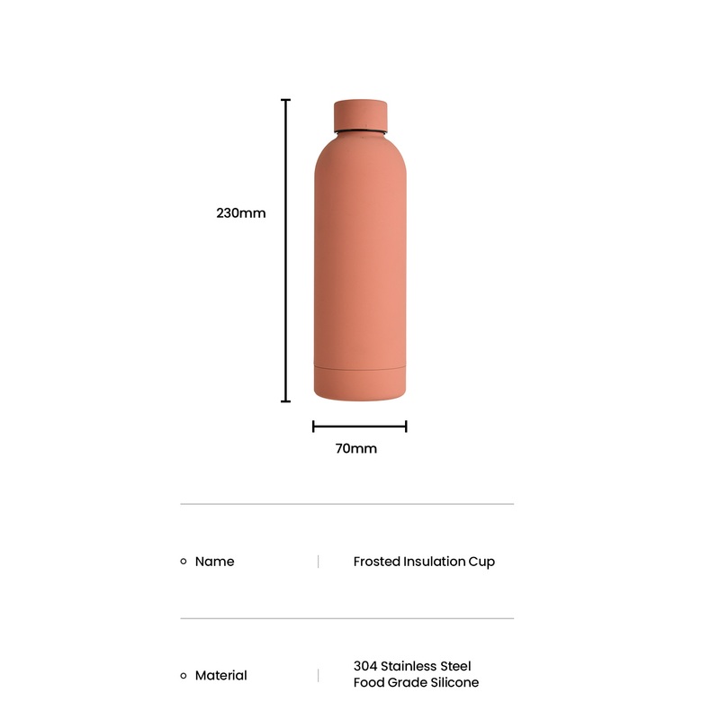 Wholesale 500ml Drinking Metal Insulated Water Bottle with Custom Logo – Rubber Painting and 304 Stainless-Steel price