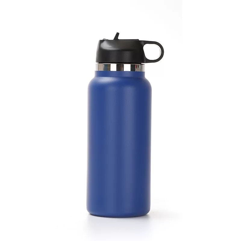 32oz Insulated Vacuum Stainless Steel New Water Bottle Wide Mouth Double Wall Sports Yoga – Water Bottles and Hot Water Bottle price