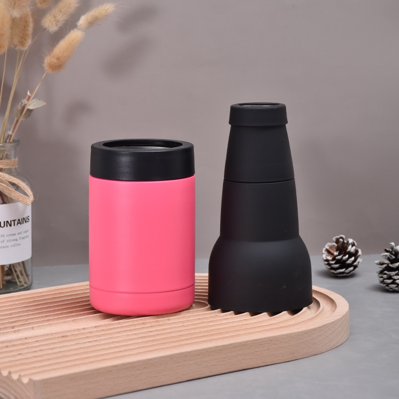 Custom 16oz 12oz 14oz Music Speaker Beer Opener Slim Insulated 4 in 1 Stainless Steel Blank Drink Wine Bottle Beer Can Cooler Mug – Can Cooler Mug and Travel Mug price