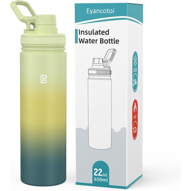 Custom Reusable 24 Hour Hot Cold Sport 22 Oz Metal Thermosdrinking Insulated Double Wall Vacuum Stainless Steel Water Bottle for Travel Biking Camping – Custom Water Bottle and Reusable Water Bottle price