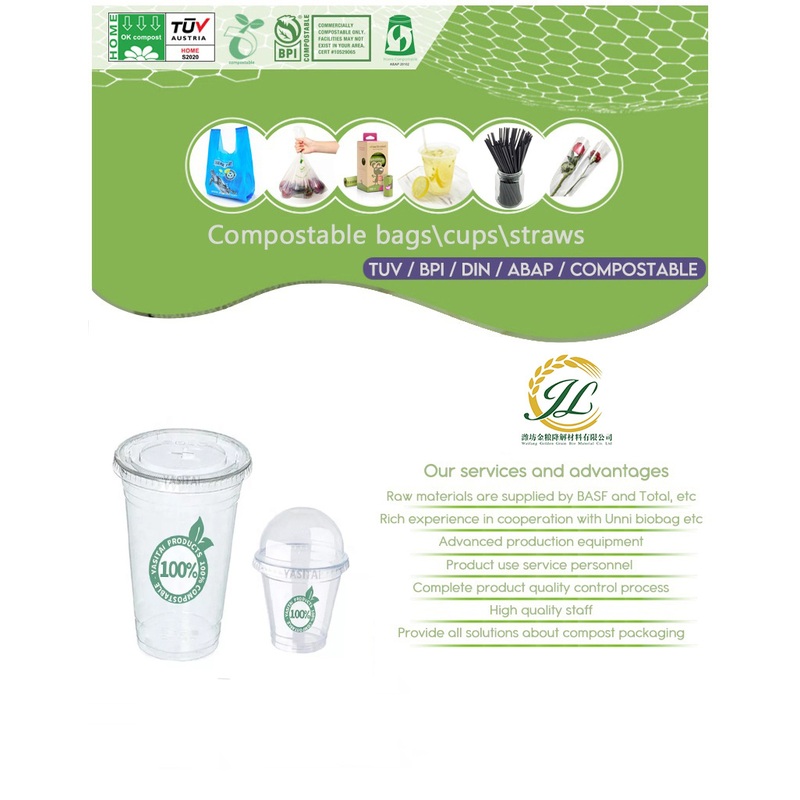 Good Price Biodegradable Eco Friendly PLA Cup PLA Cold Cup PLA Cups with Lids Wholesale – Coffee Cup and Compostable Cup price