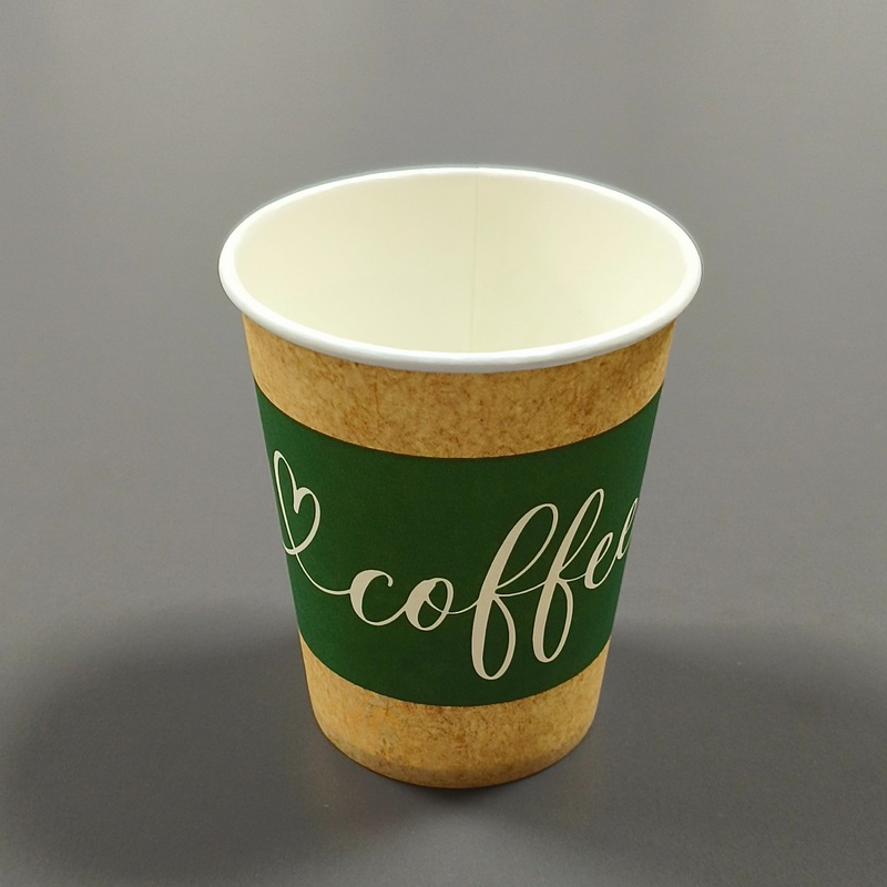PE Coated Eco Compostable Biodegradable 8oz Cold/Hot Coffee Paper Cup – PE Coated and Eco Compostable price